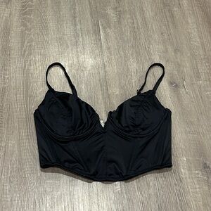 Garage Black Women's Bustier Size S